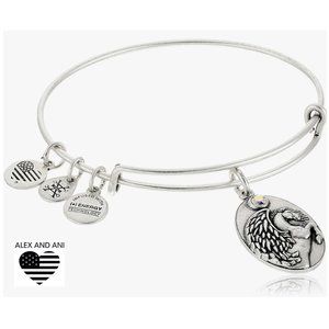 Alex and Ani "Path of Symbols" Pegasus Bangle Charm Bracelet